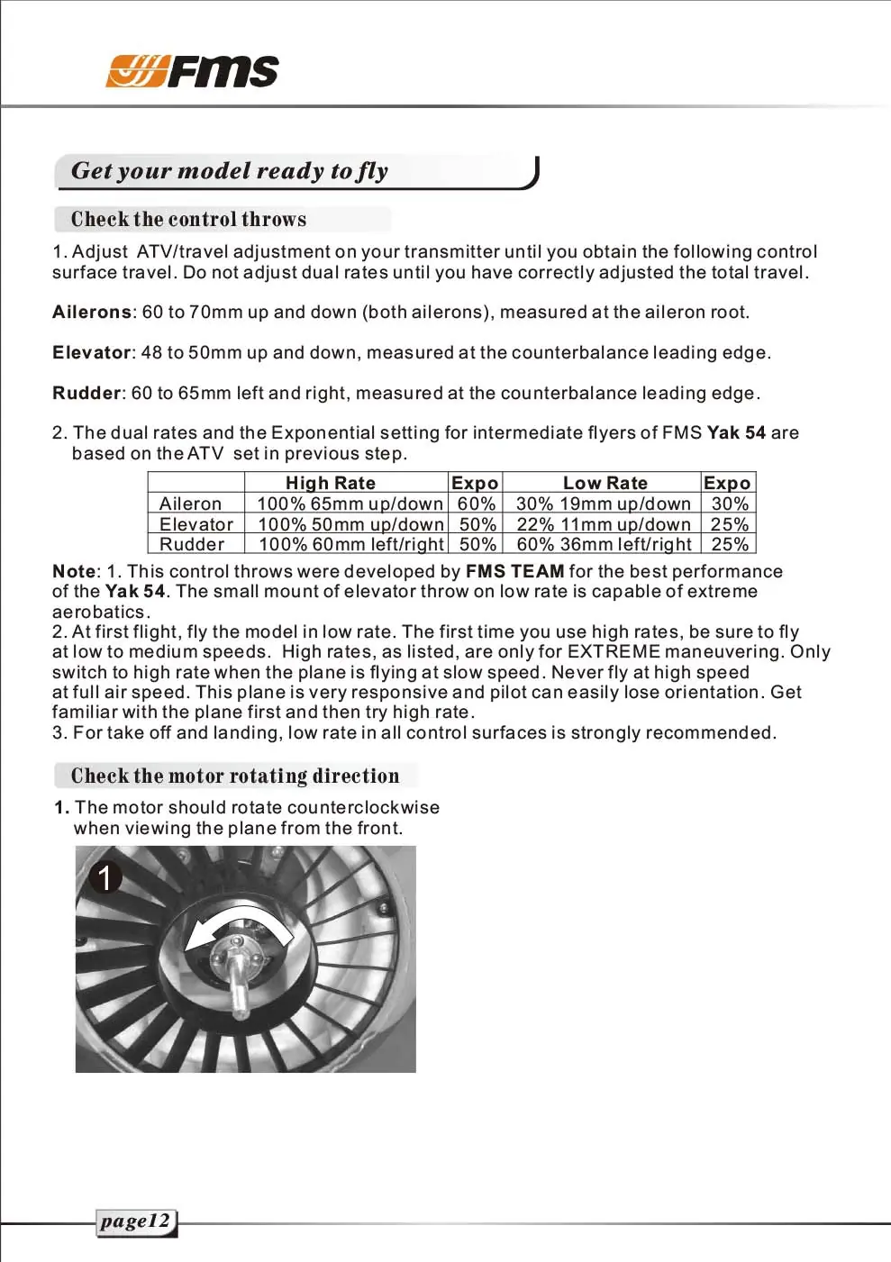 Control surface alignment