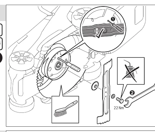 Blade maintenance and replacement