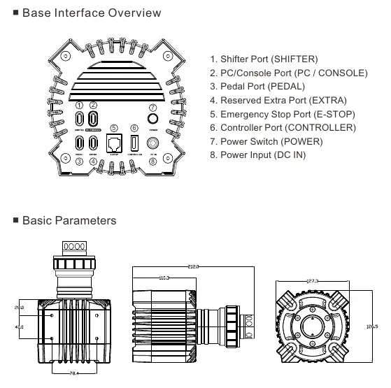 Installation diagram from the manual