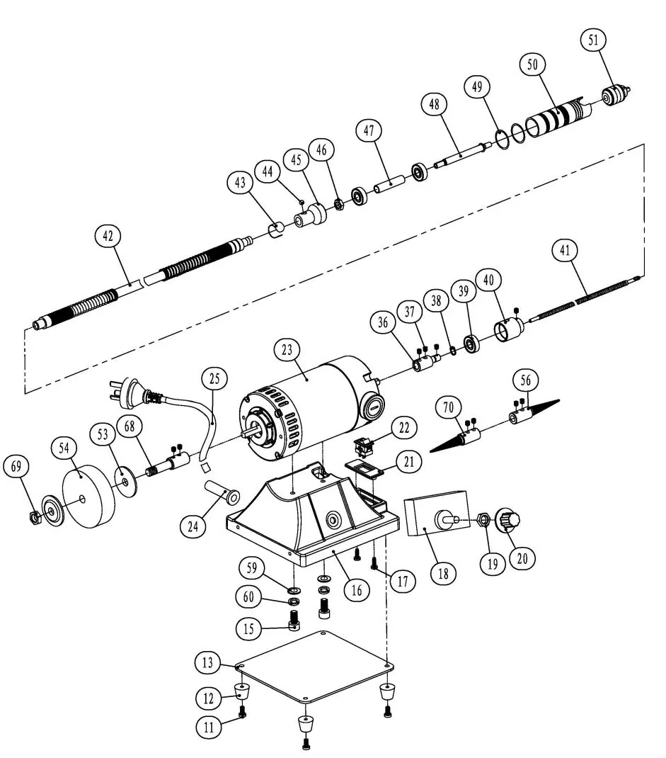 Exploded parts diagram