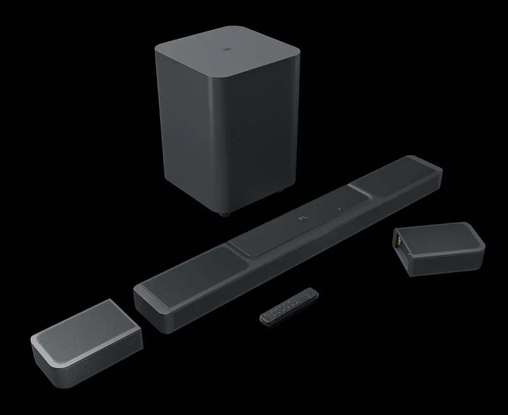 JBL BAR 1300X system components