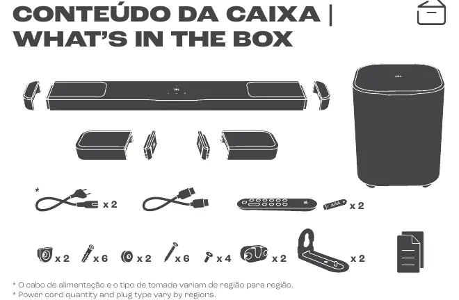 Components included in the box