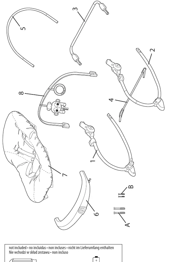 Parts list and assembly diagram