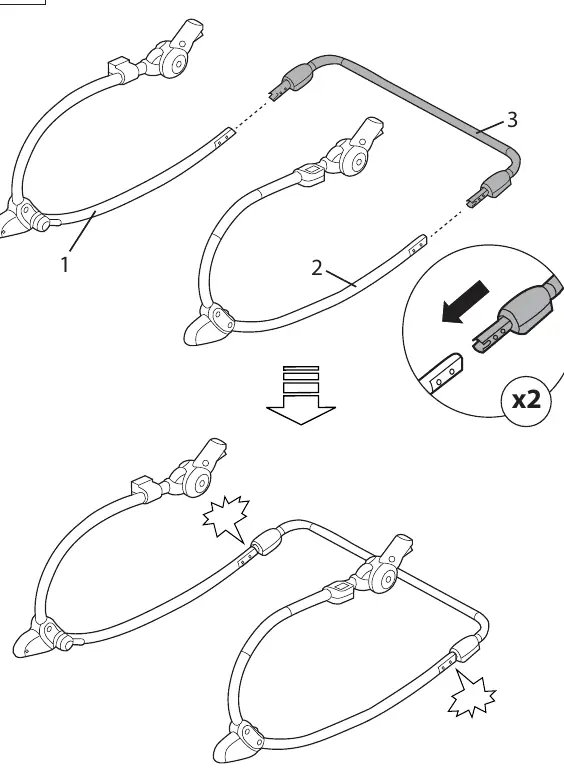Frame assembly step 1