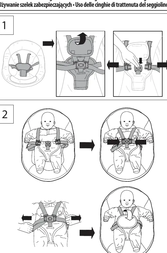 Using the seat restraint