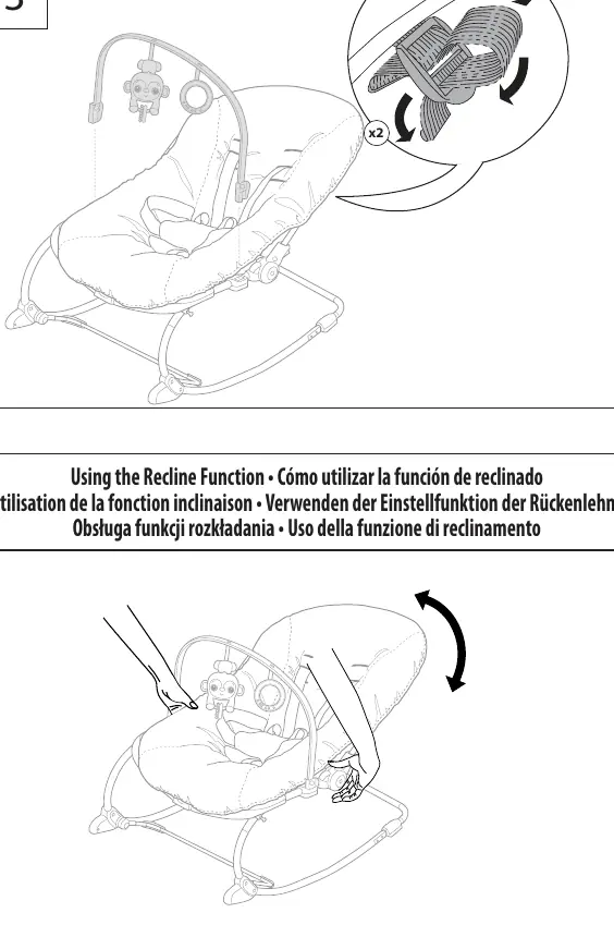Using the recline function