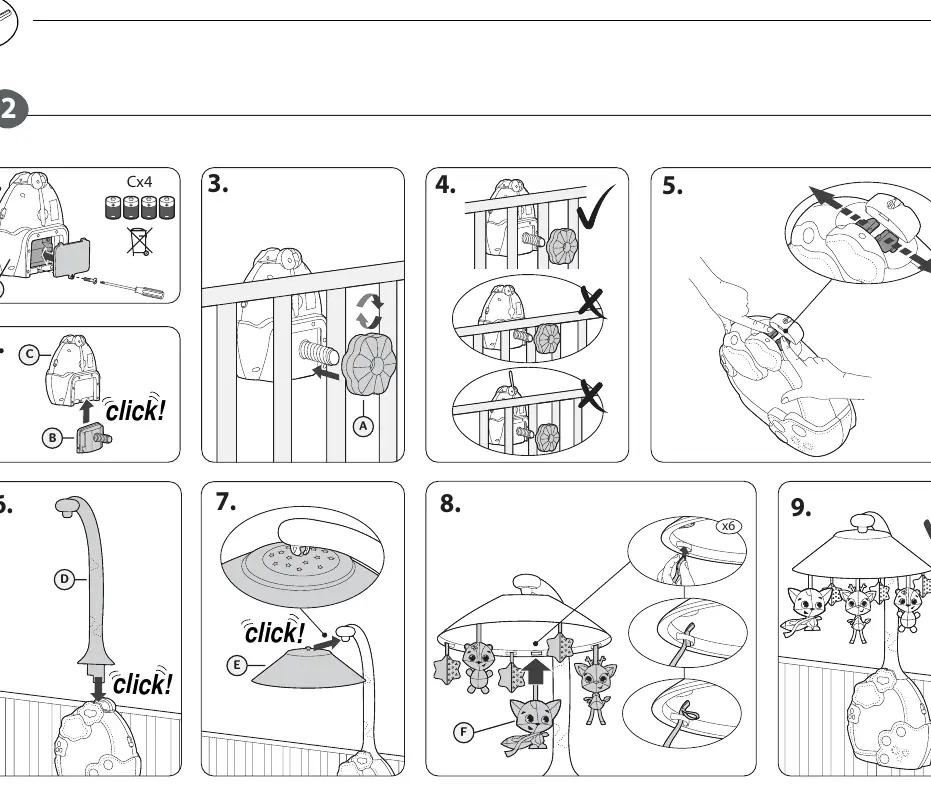 Assembly steps