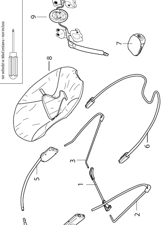 Parts list and diagram