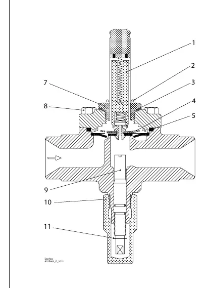 EVRS valve assembly diagram