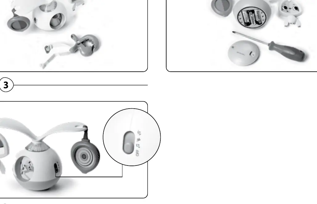 Alligator clip attachment steps