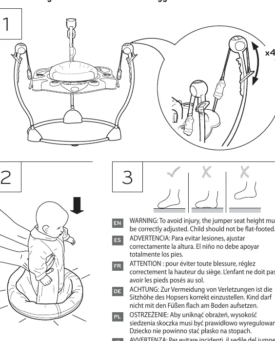 Seat height adjustment