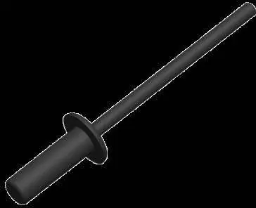 Identify the rivet fastener.