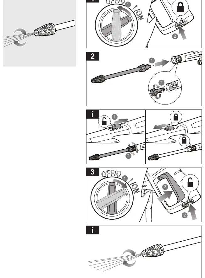Nozzle operation