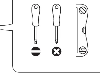 Tools required for assembly.
