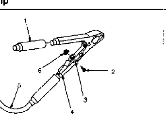 Installing Work Clamp