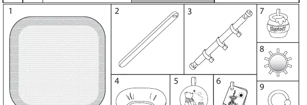 Parts list diagram
