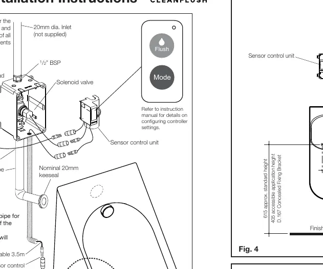 Solenoid and sensor connection diagram