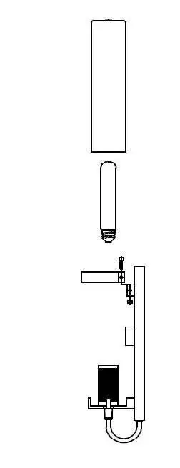 Glass installation diagram