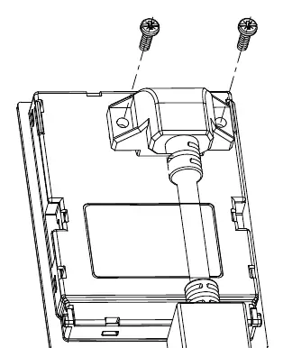 Mounting the Female LCP 31-RJ45 Converter Plug