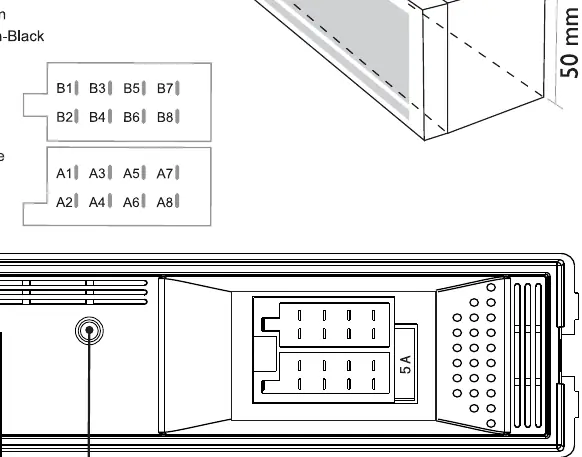 ISO connector wiring diagram