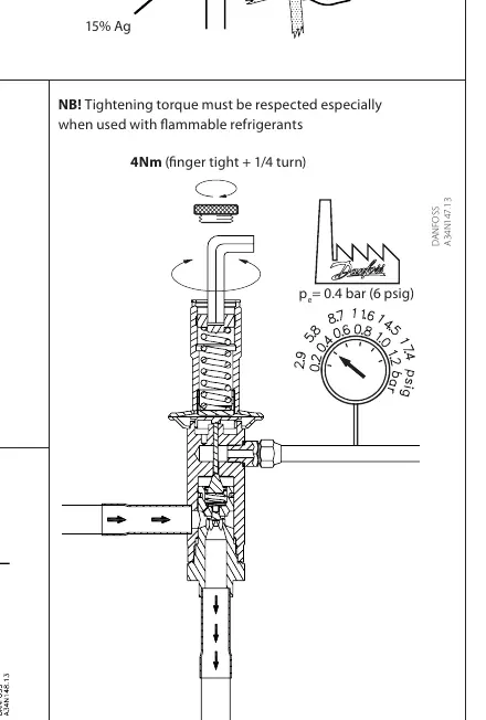 Adjustment and torque specifications
