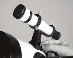 6x30 Finderscope components