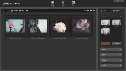 View screen interface.