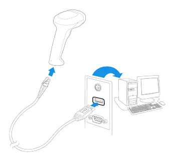Voyager 1350g USB Connection
