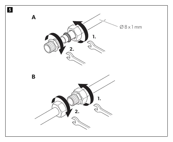 Gas connection