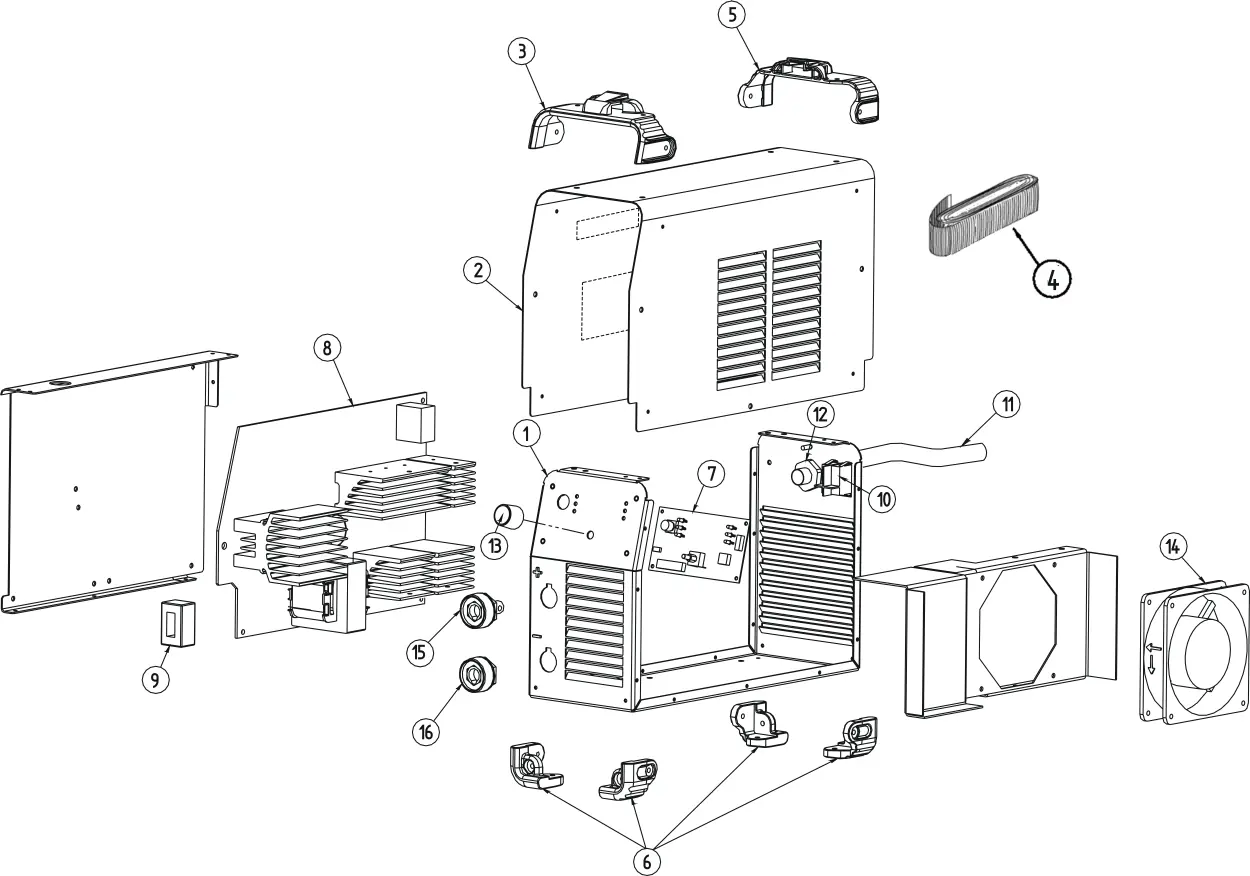Figure B: Machine Assembly 150S