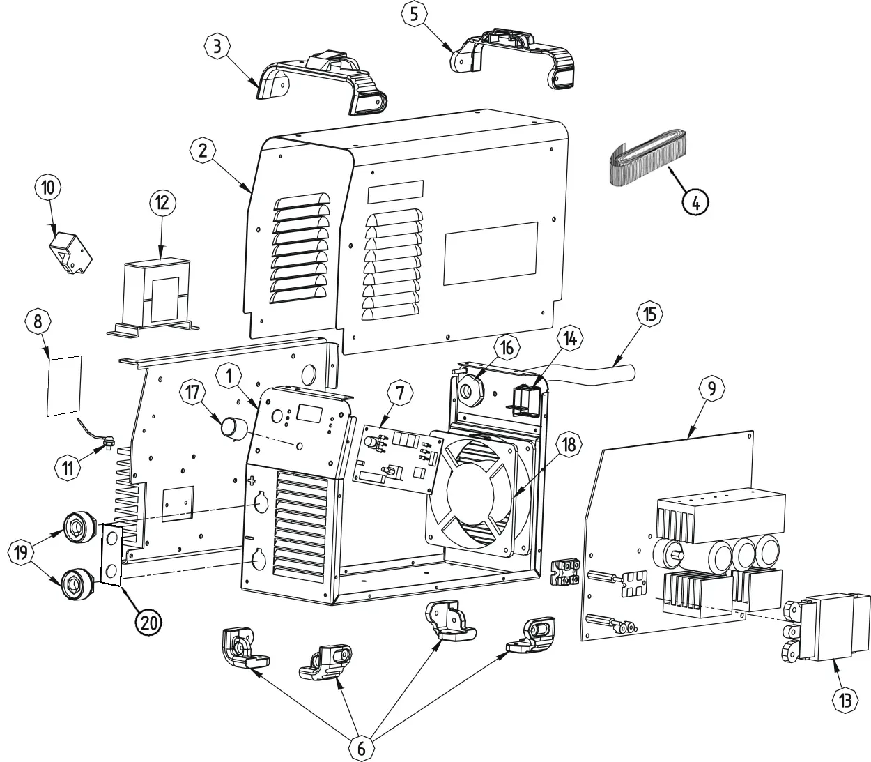 Figure C: Machine Assembly 170S