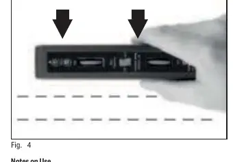 Horizontal and vertical usage