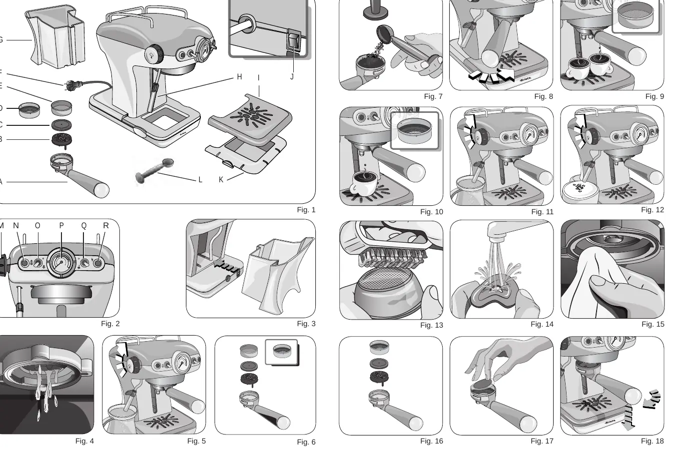 Overview of machine components