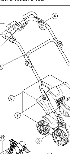 Device parts diagram with labels