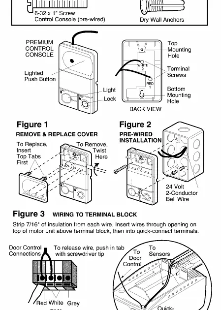 Door control wiring