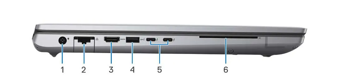 Left side ports