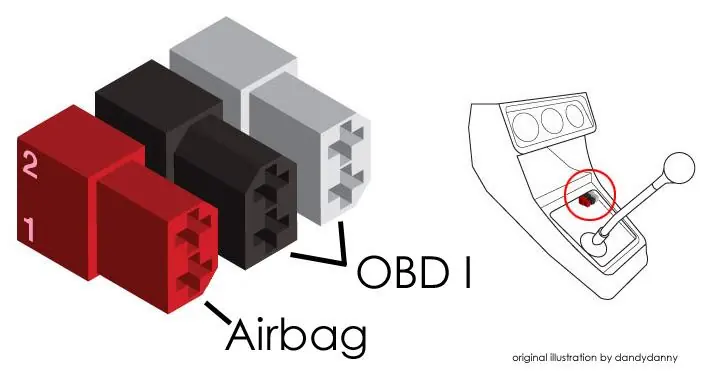 Diagnostic port location