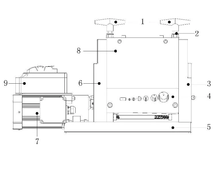 Parts identification diagram