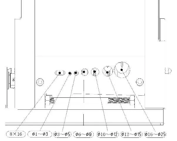 Feeding hole selection