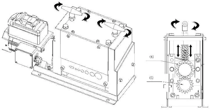 Blade and roller adjustment