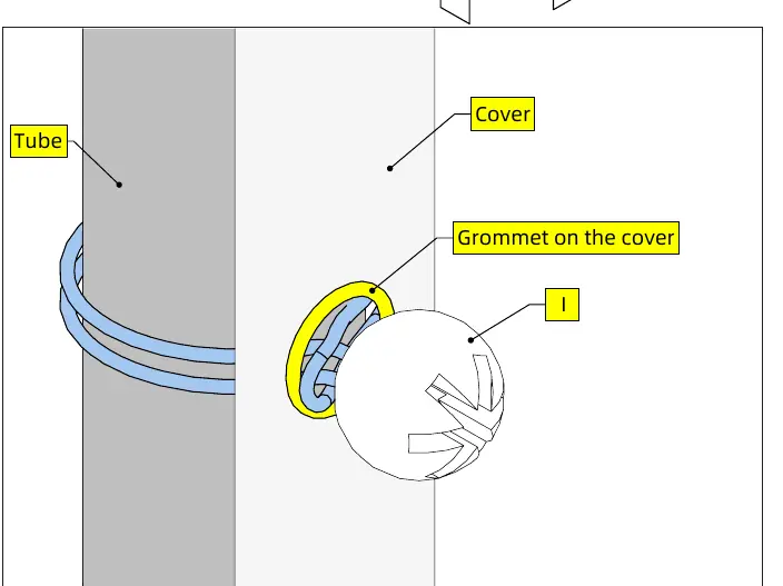 Fastening covers with bungee cords