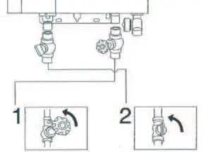 Valve operation instructions