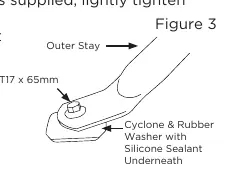 Stay tube attachment