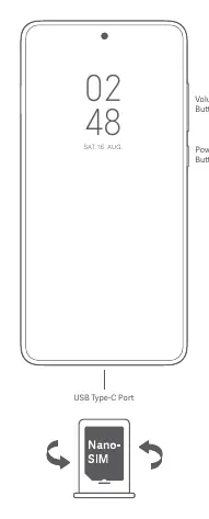 Xiaomi 13T button and port layout