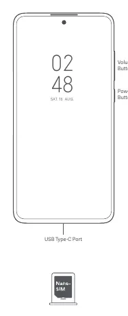 Xiaomi 13T button and port layout