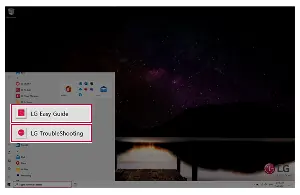 Accessing LG Software