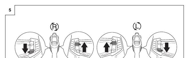 Selecting rotation direction