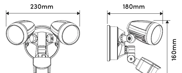 Product dimensions