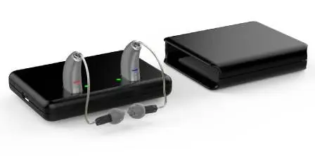Correct placement of hearing aids in the charger