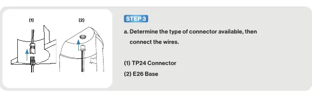 Step 3: Connecting wires